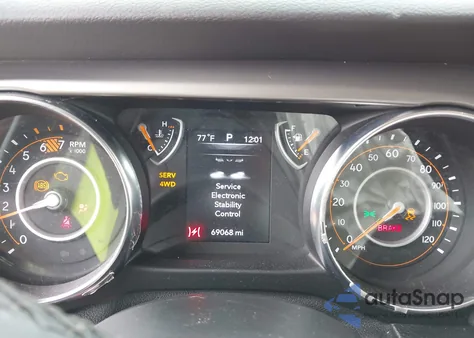 2020 Jeep Wrangler Unlimited Sport S 4X4 из США, поврежденный, VIN 1C4HJXDN7LW281357